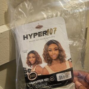 Hyper 107 Copper Lace Wig